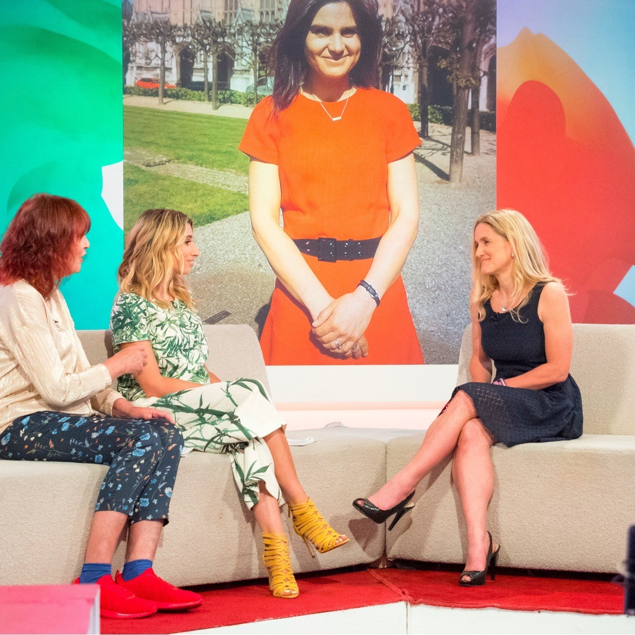 Jo Cox's sister Kim Leadbeater joins Loose Women to talk about The