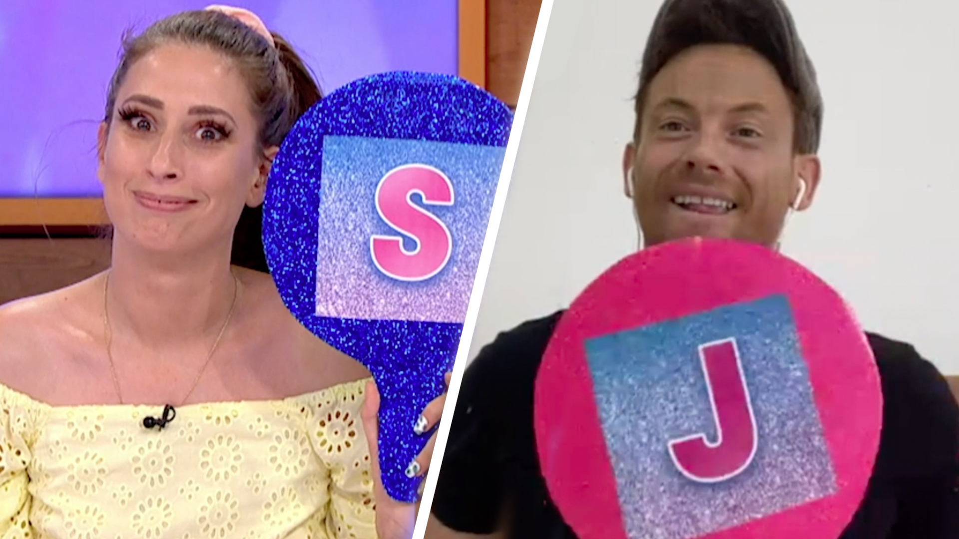 Stacey and Joe play a funny game to reveal how they really feel about
