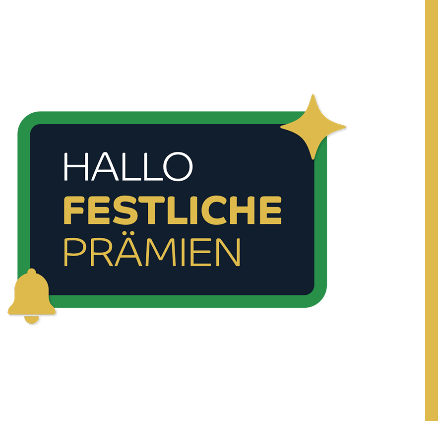 Hallo festliche Prämien