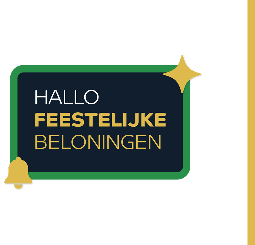 Hallo feestelijke beloningen