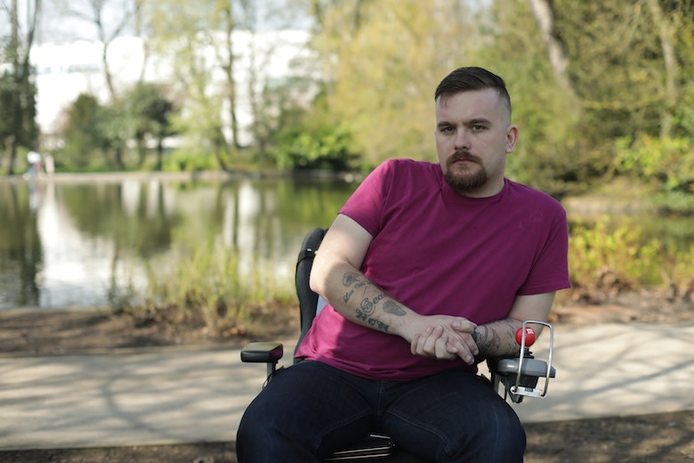 OpenRent discrimination - man in wheelchair