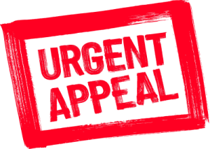 urgent appeal