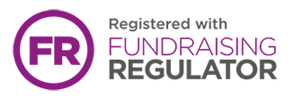 Registered with Fundraising Regulator logo