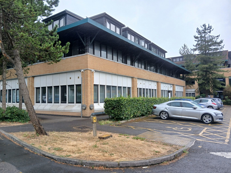 The Imperial Apartments building in Bristol, which is an office block that has been converted into flats.