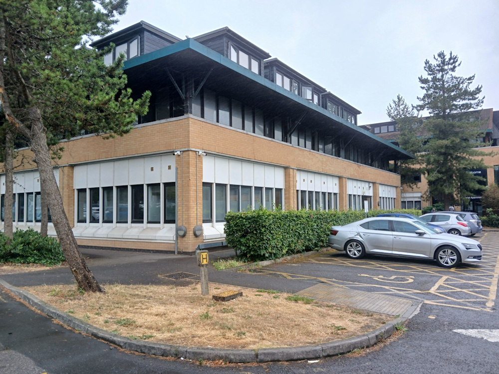 The Imperial Apartments building in Bristol, which is an office block that has been converted into flats.