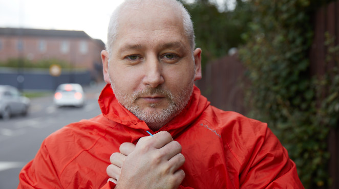 Shelter campaigner Chris spent six months living on the street. 