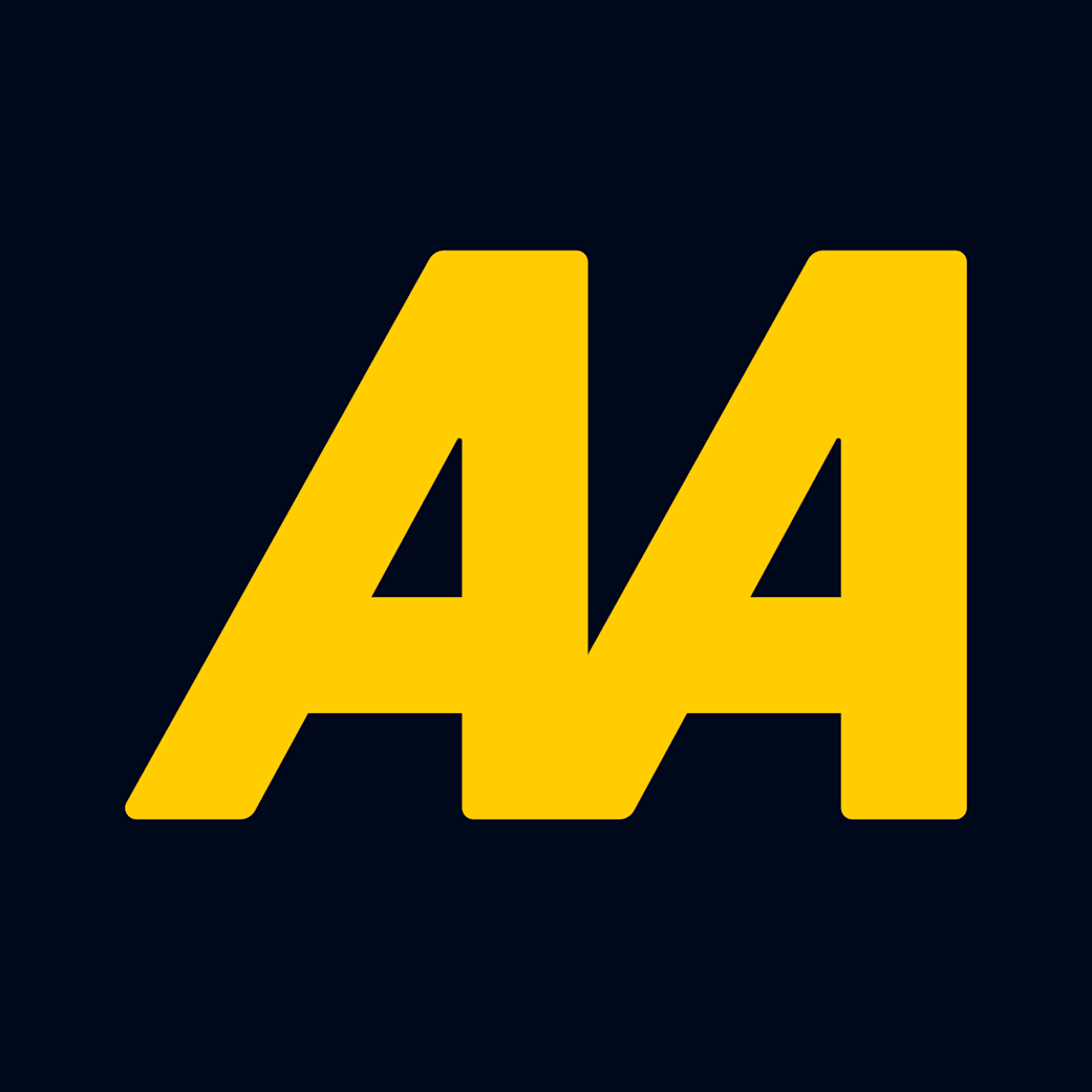 TheAA Logo RGB MiddayYellow