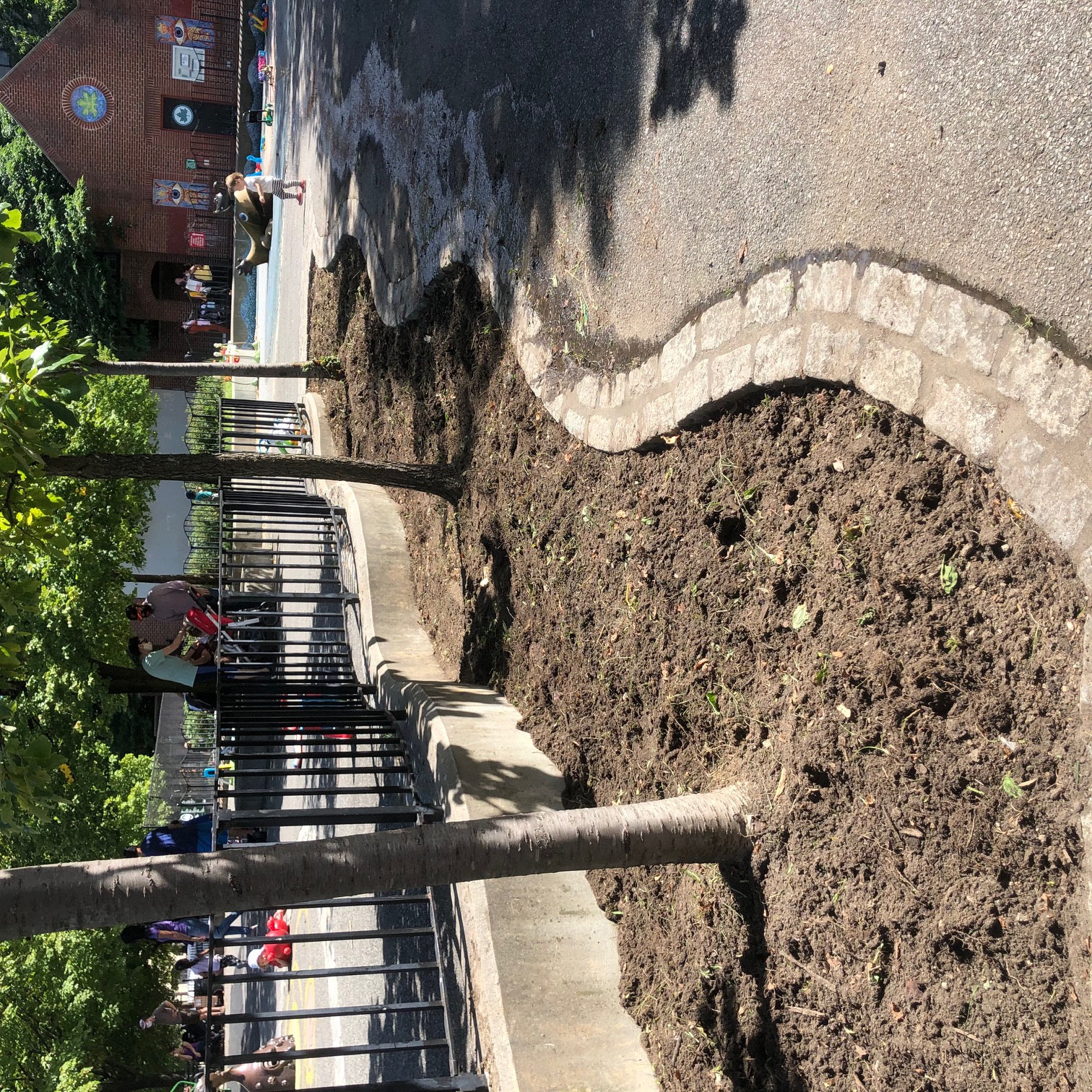 Underhill Playground - 3 ready for re-planting