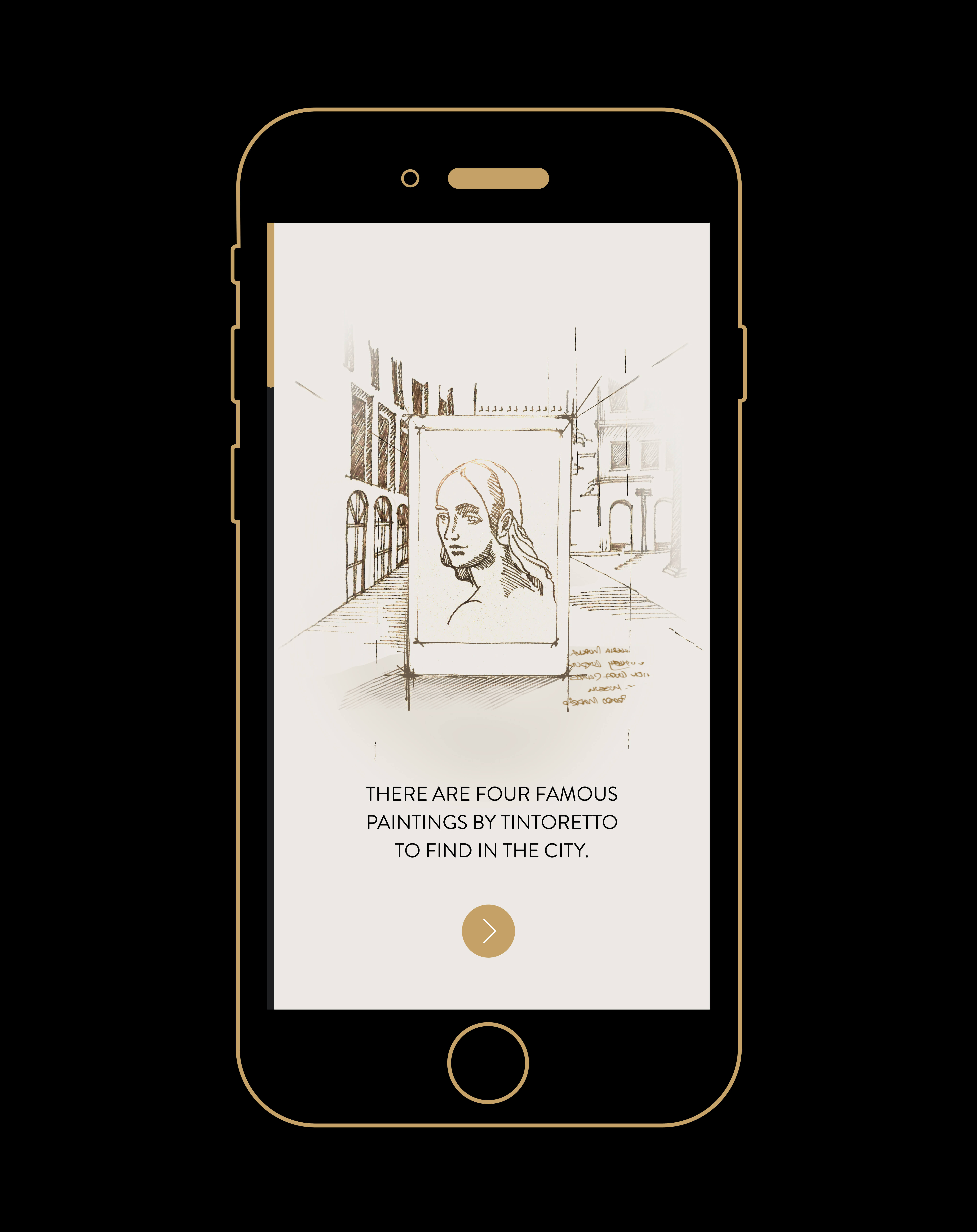 Die App Tintoretto2Go