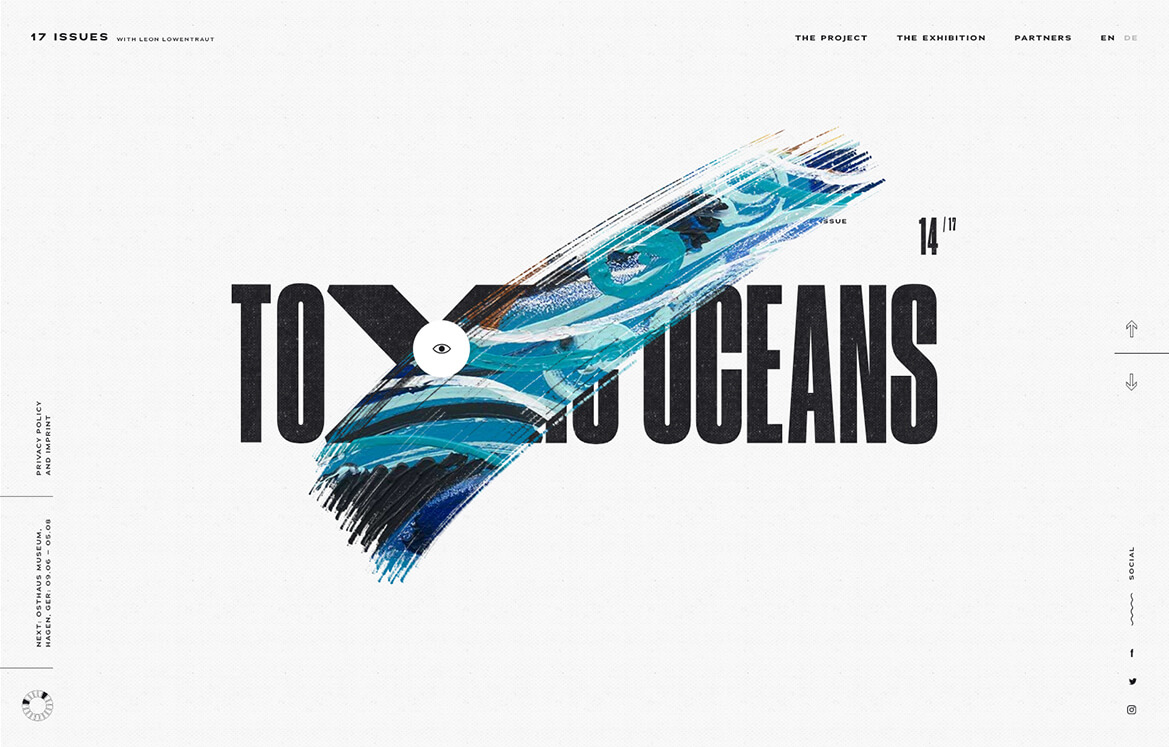 Digital brushstrokes of website visitors from 111 countries look amazingly real - denkwerk for the YOU Foundation