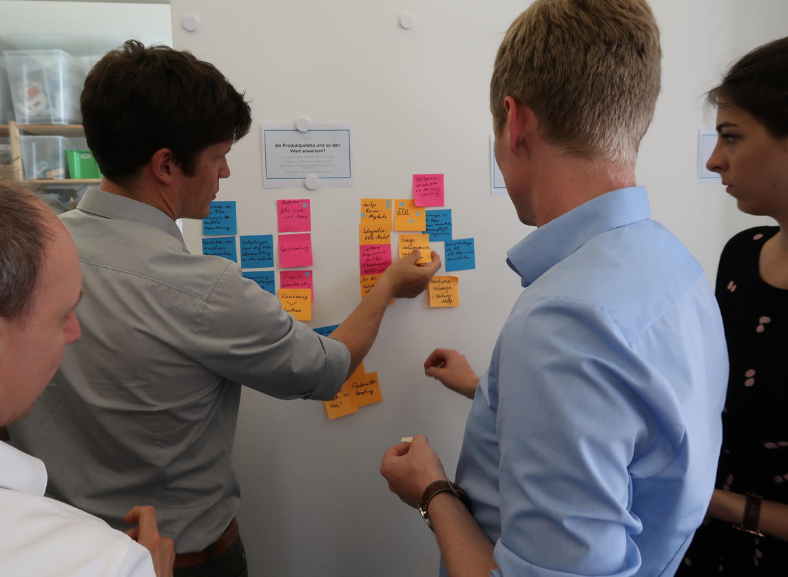 denkwerk unterstützt die GEA Group bei Aufbereitung und Durchführung des Innovations-Workshop "Futures Thinking".