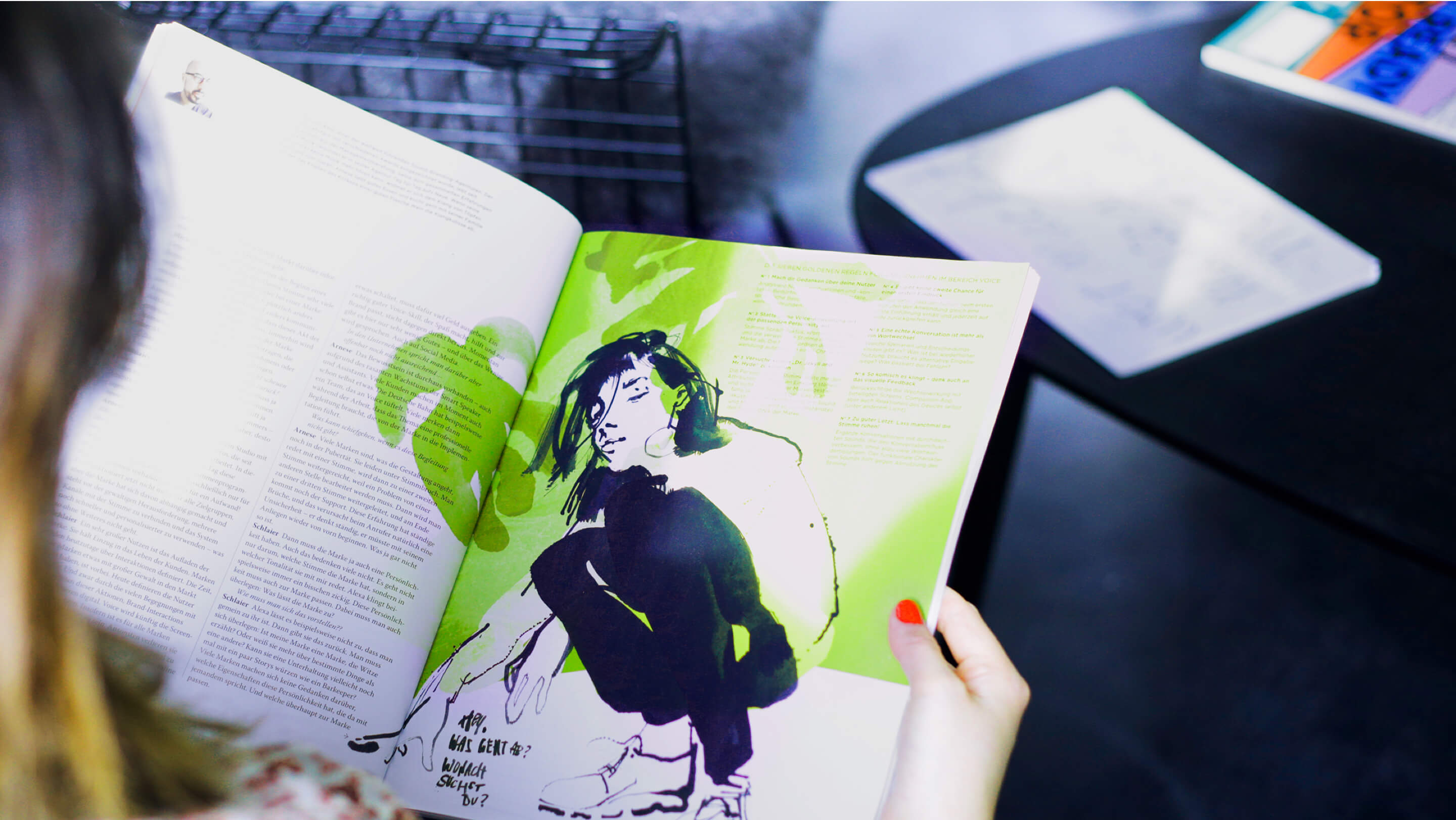 Voice-Marketing: Alina Schlaier in an interview with W&V – denkwerk