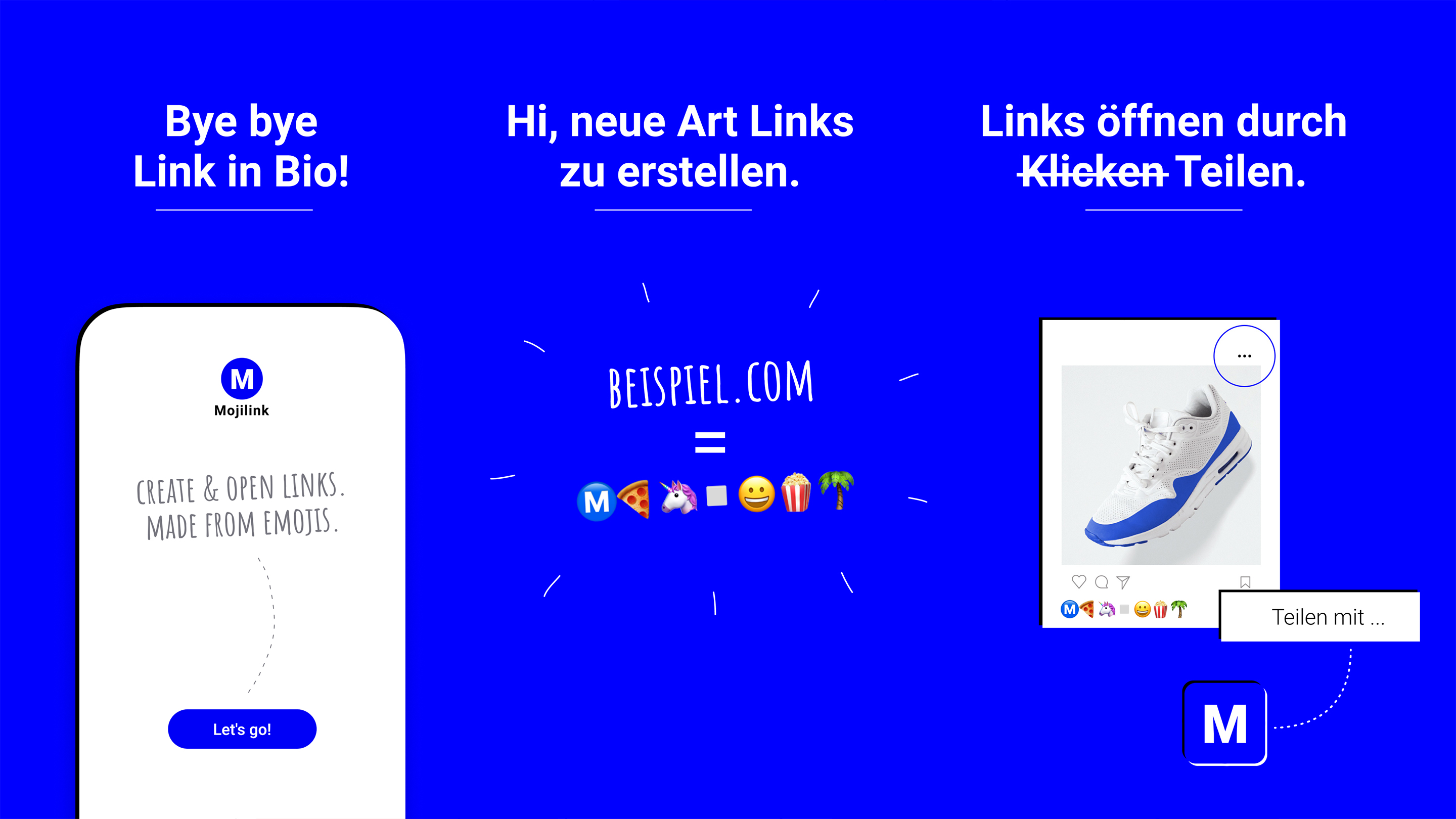 Mojilink - Erklärungsbild: So geht's