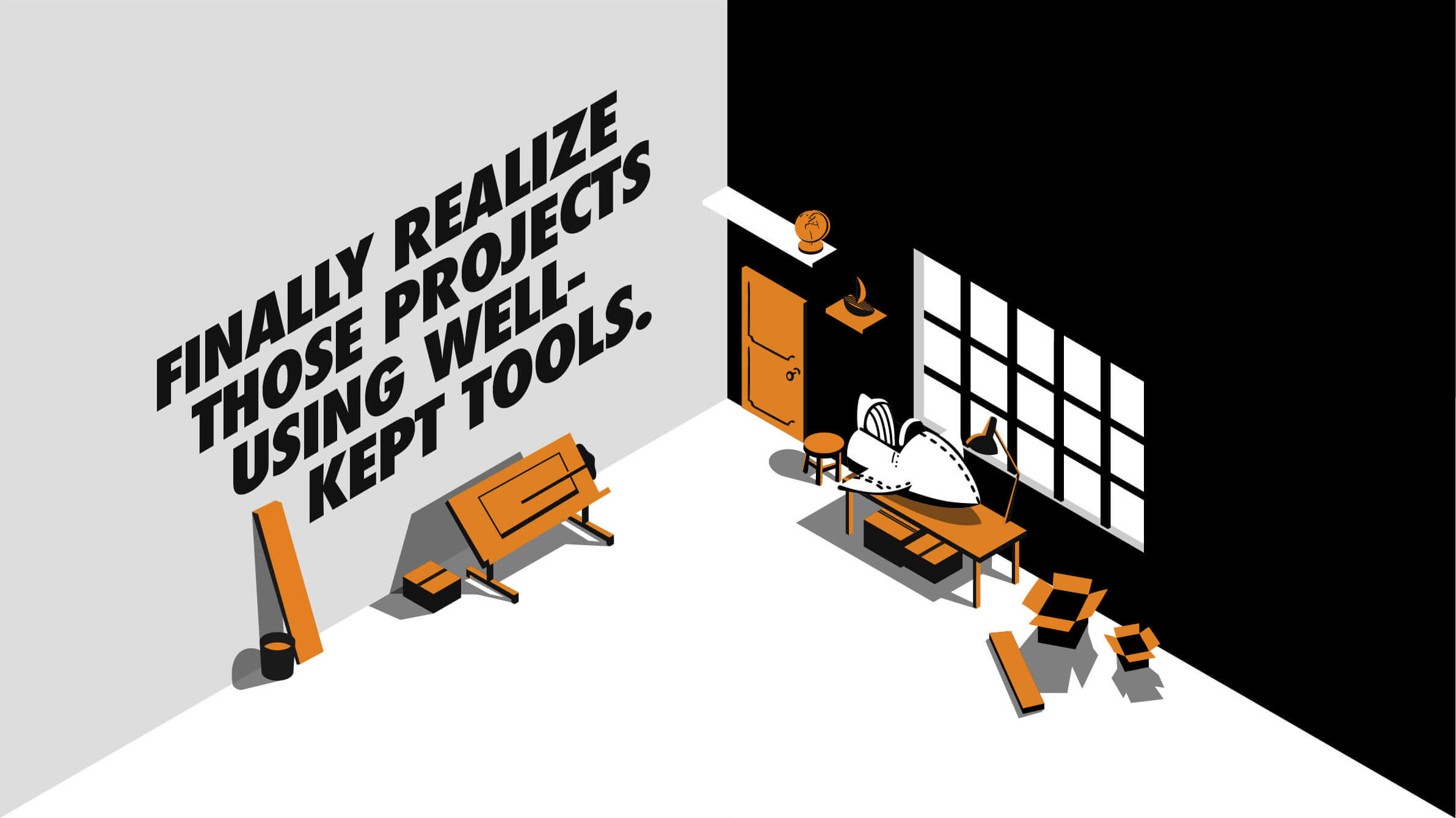 Produktinnovation Social Tools: Key-Visuals