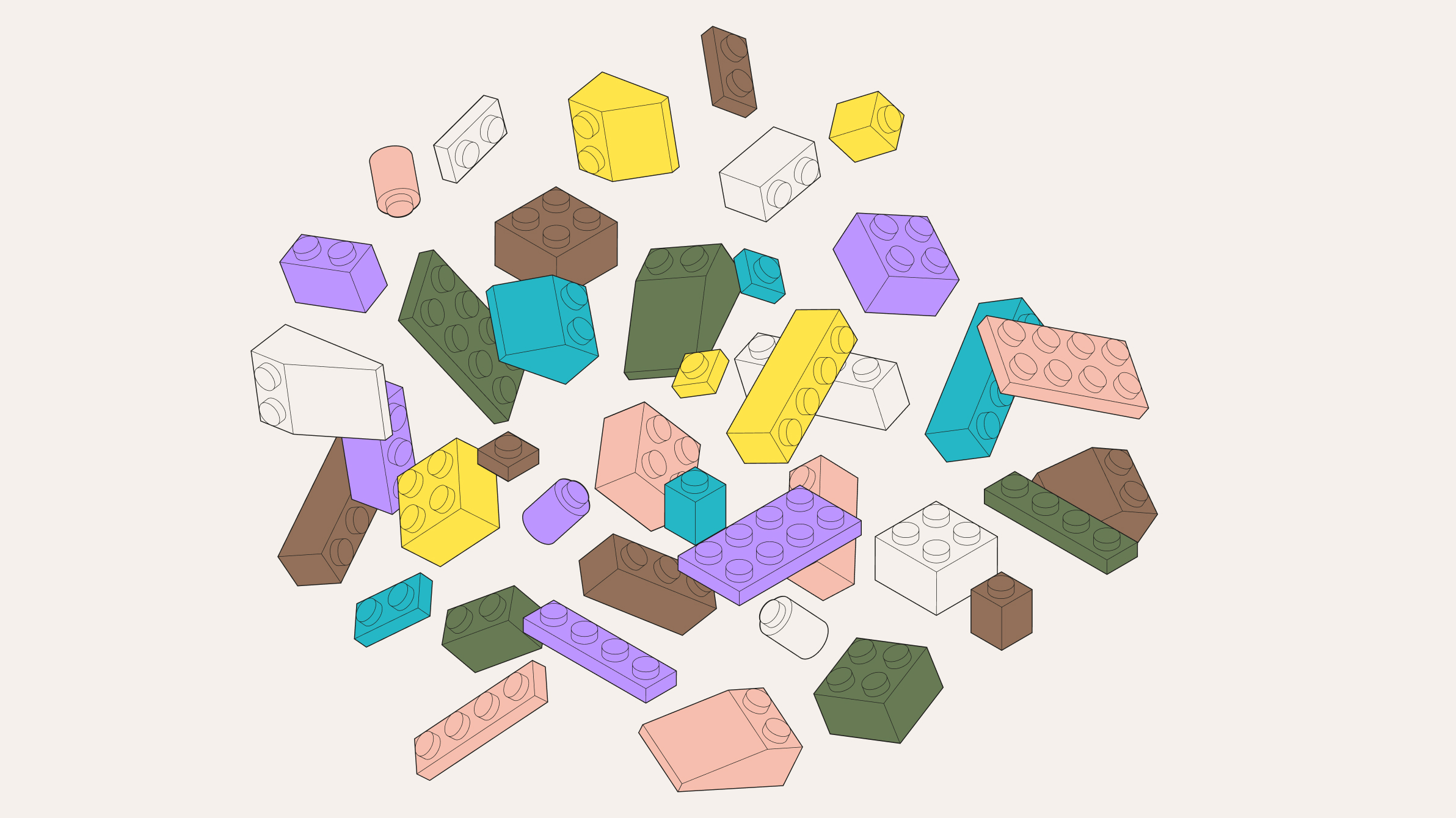 Loose Lego bricks as building blocks for design systems? The solution is obvious - denkwerk interview with Christian Leuenhagen and Christoph Faschian on: Design systems for brands.