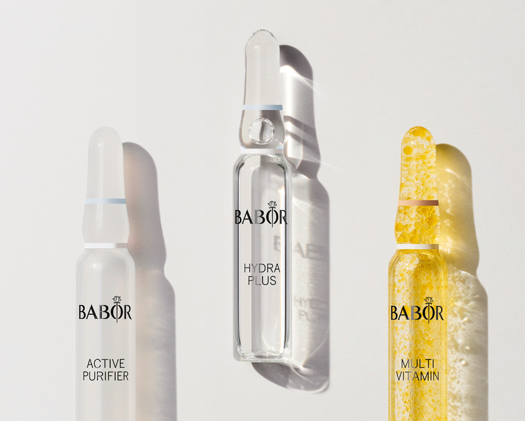 Ikonen von BABOR – die neu aufgelegten Ampoule Concentrates. TV-Kampagne von denkwerk
