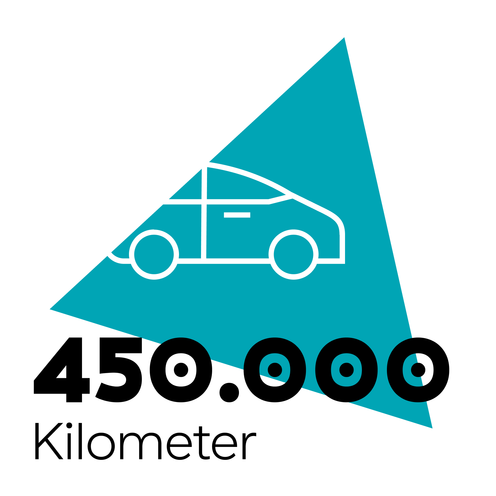 90 Tonnen CO₂ einsparen: 450.000 Kilometer, die nicht mit dem Auto gefahren werden