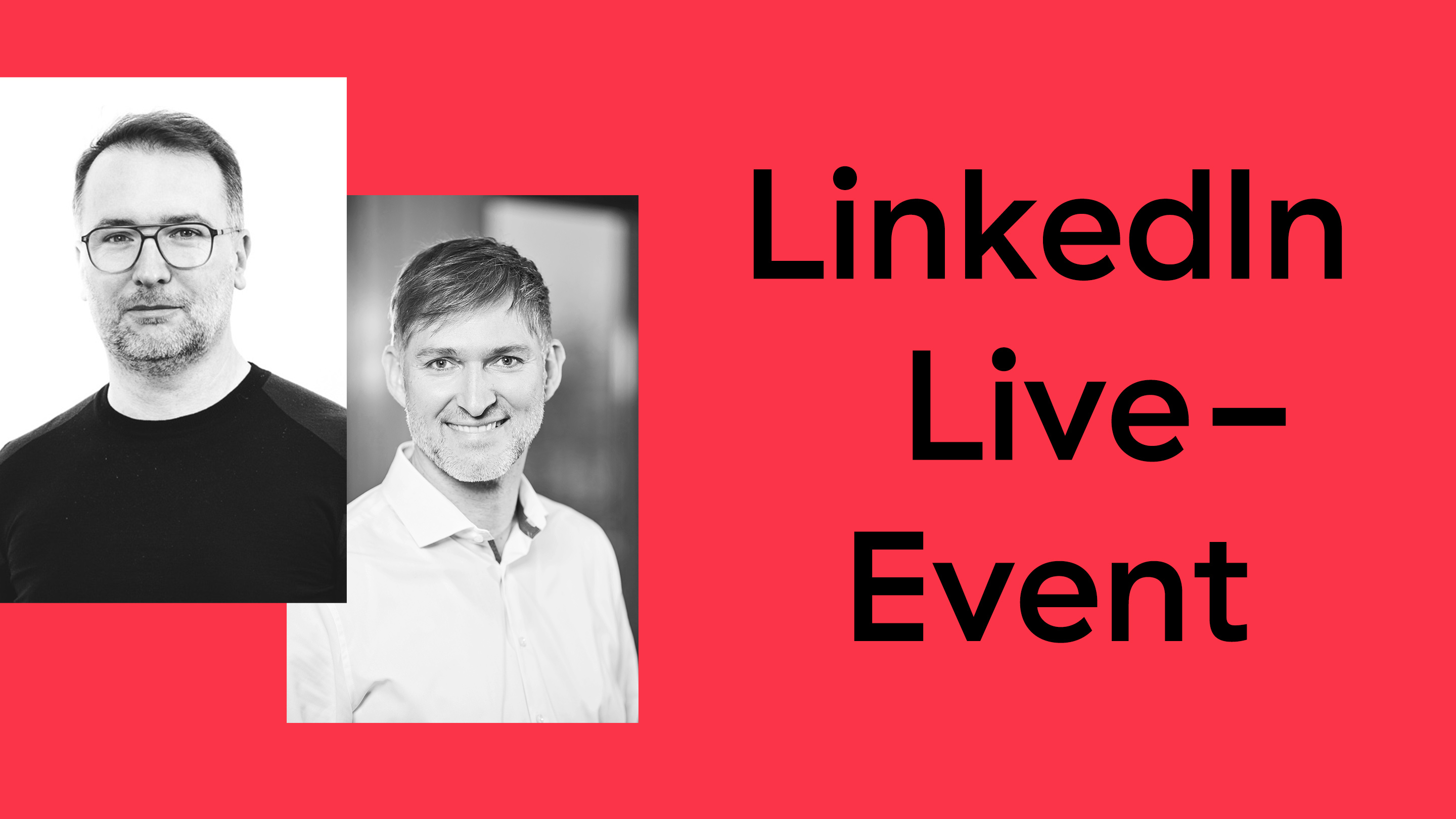 Sören Stamer, CEO und Gründer von CoreMedia, und Marco Zingler, Geschäftsführer von denkwerk gehen ins Gespräch zu ChatGPT und KI.