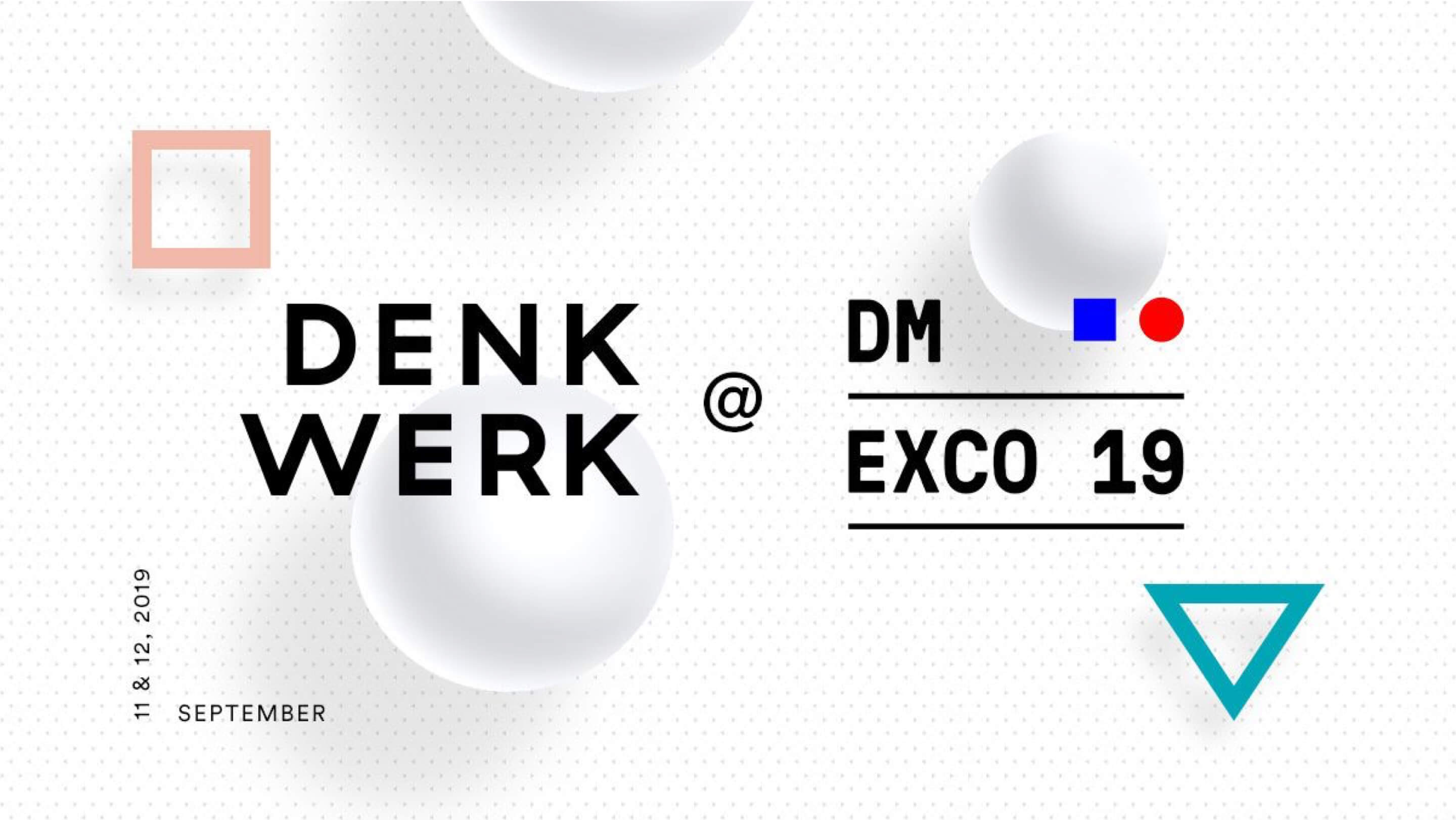 denkwerk at dmexco 2019 – expo and conference logo