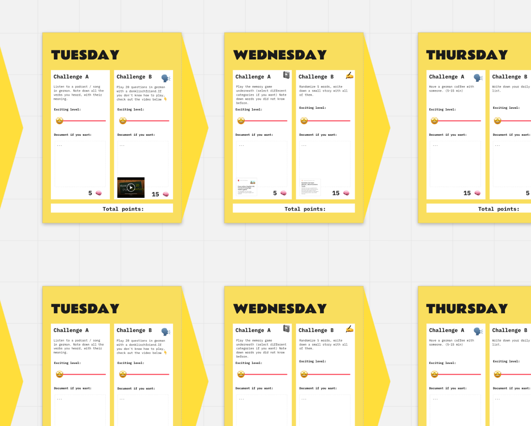 interaction-design-association-IxDA: Teil der Präsentation - Miro-Board