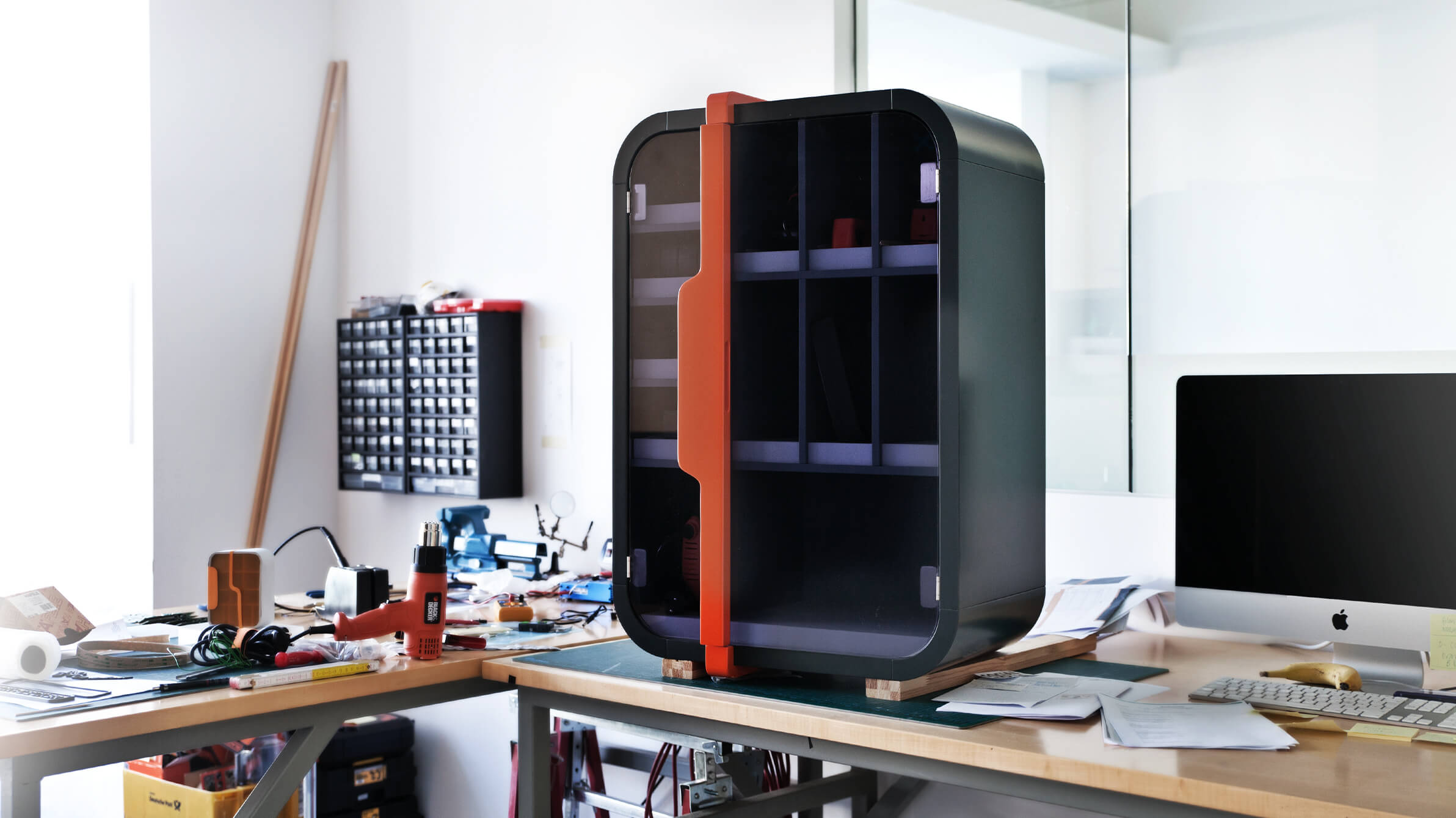 Ein Werkzeugschrank für die Sharing Economy: Bau des Prototypen