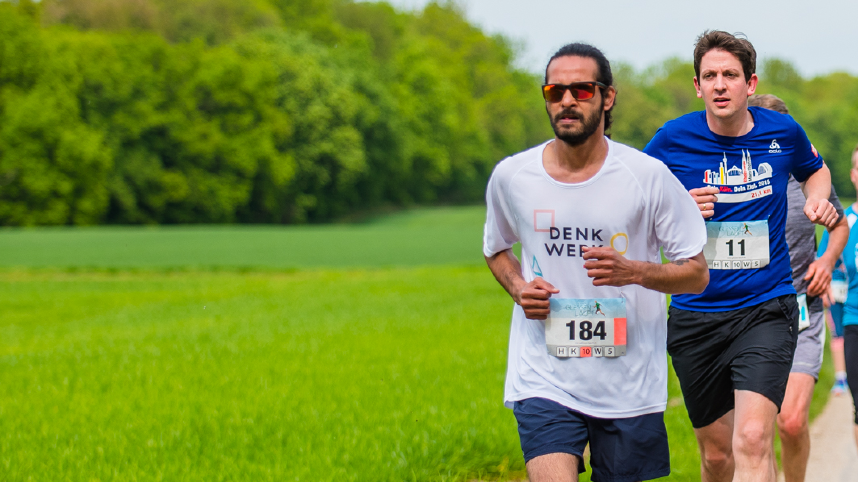 denkwerk runs at "Glessen läuft"! A Team building running event in the west of Cologne.