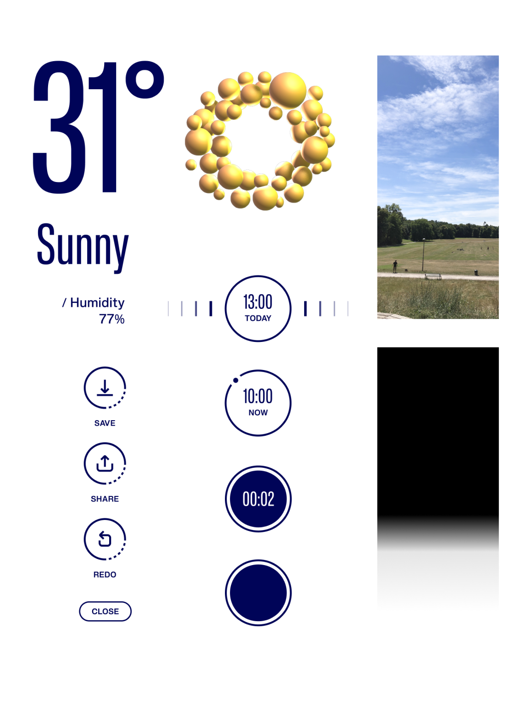 denkwerk's prototype shows chic weather: the augmented reality weather app "Tenkigo"