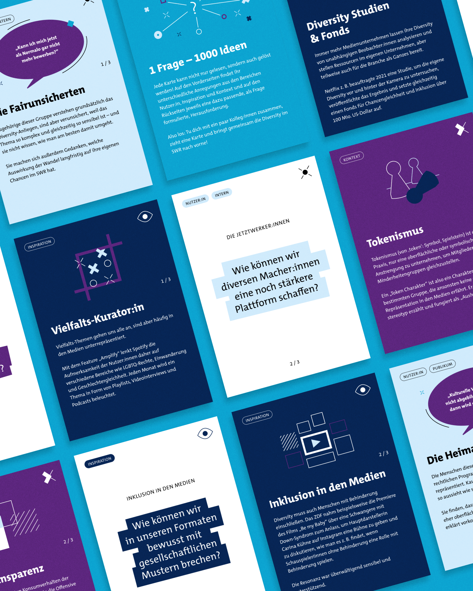 The diversity card deck: creative tool for more diversity in front of and behind the camera