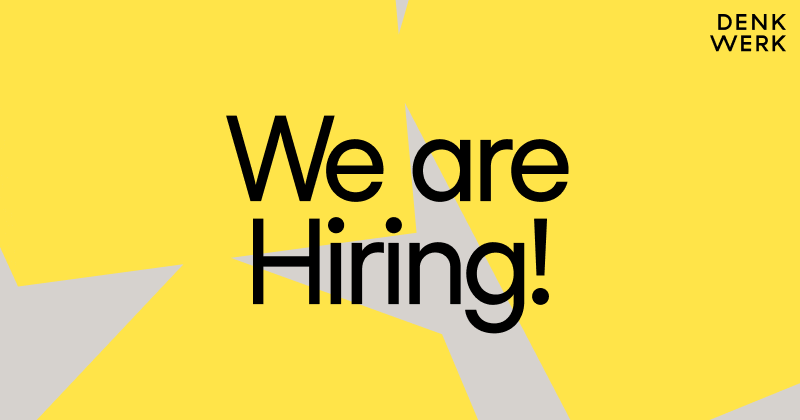 Careers Digital Jobs in Cologne, Berlin, Hamburg, and Munich denkwerk