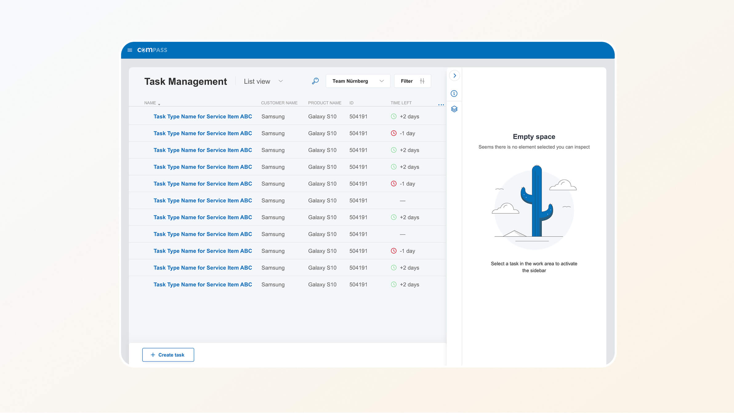 The process-accompanying tool for TÜV Rheinland: task management at a glance