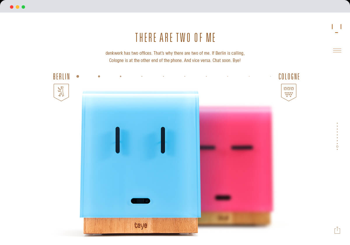 The website for the Teye VoIP telephone