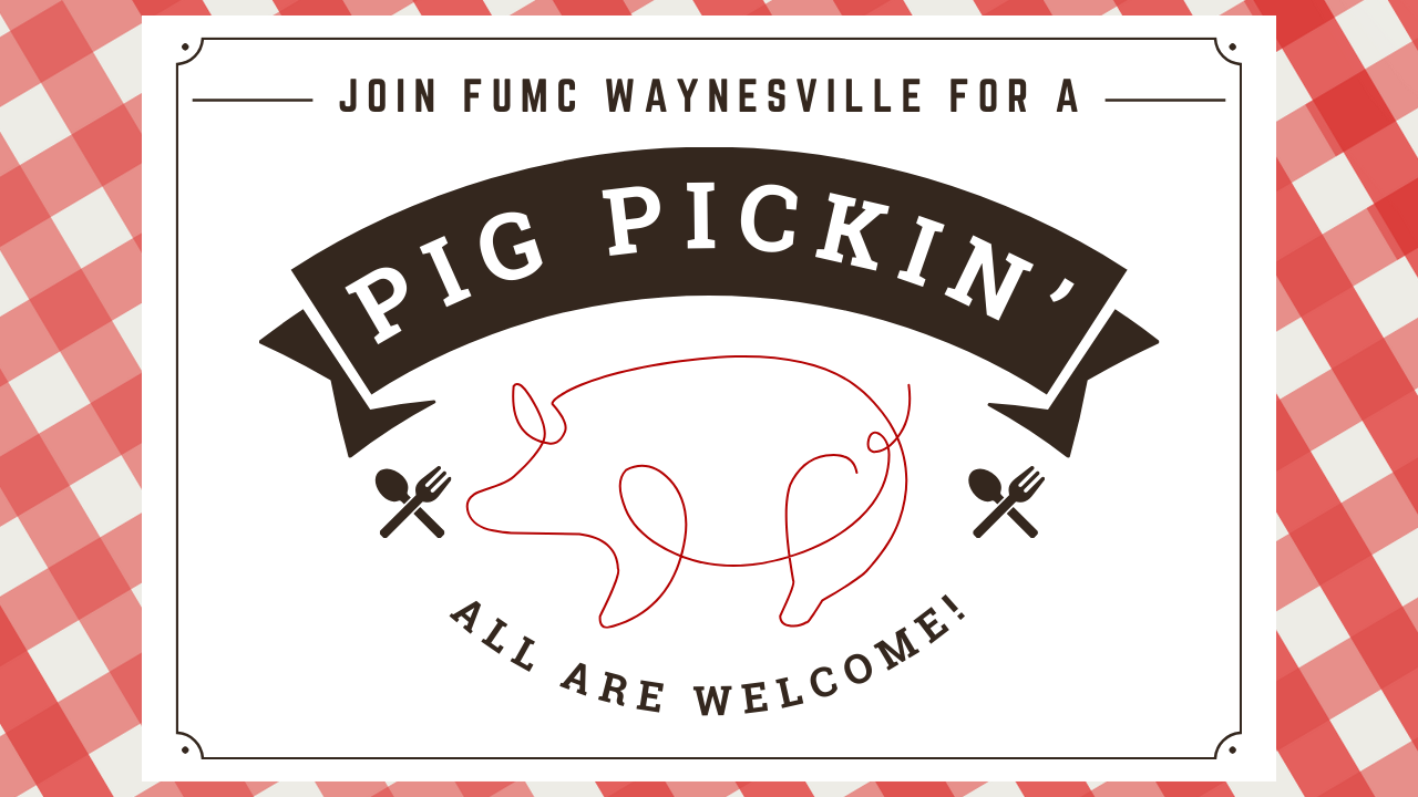 Pig Pickin' Event