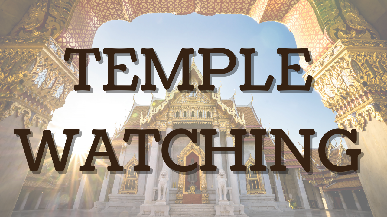 Sermon Series - Temple Watching