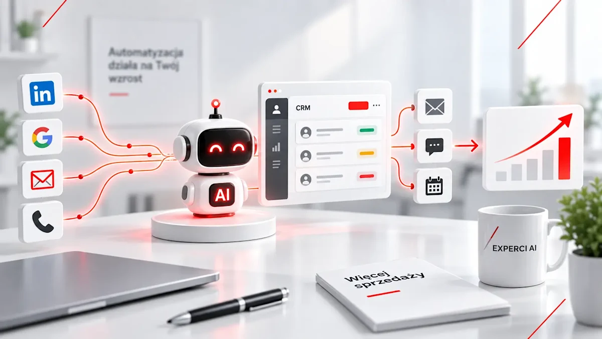 Automatyzacja sprzedaży z AI – lead, CRM i follow-up