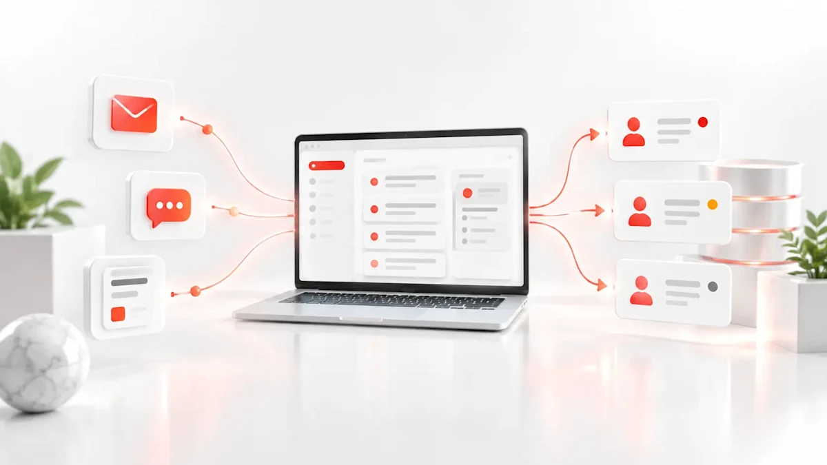 Automatyzacja obsługi klienta z AI: e-mail, czat, formularze i CRM