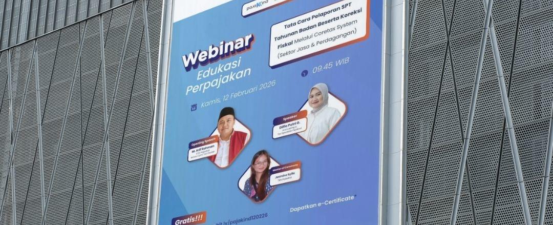 PajakInd Gelar Webinar Kupas Tuntas Pelaporan SPT Tahunan Badan Sektor Jasa dan Perdagangan via Coretax