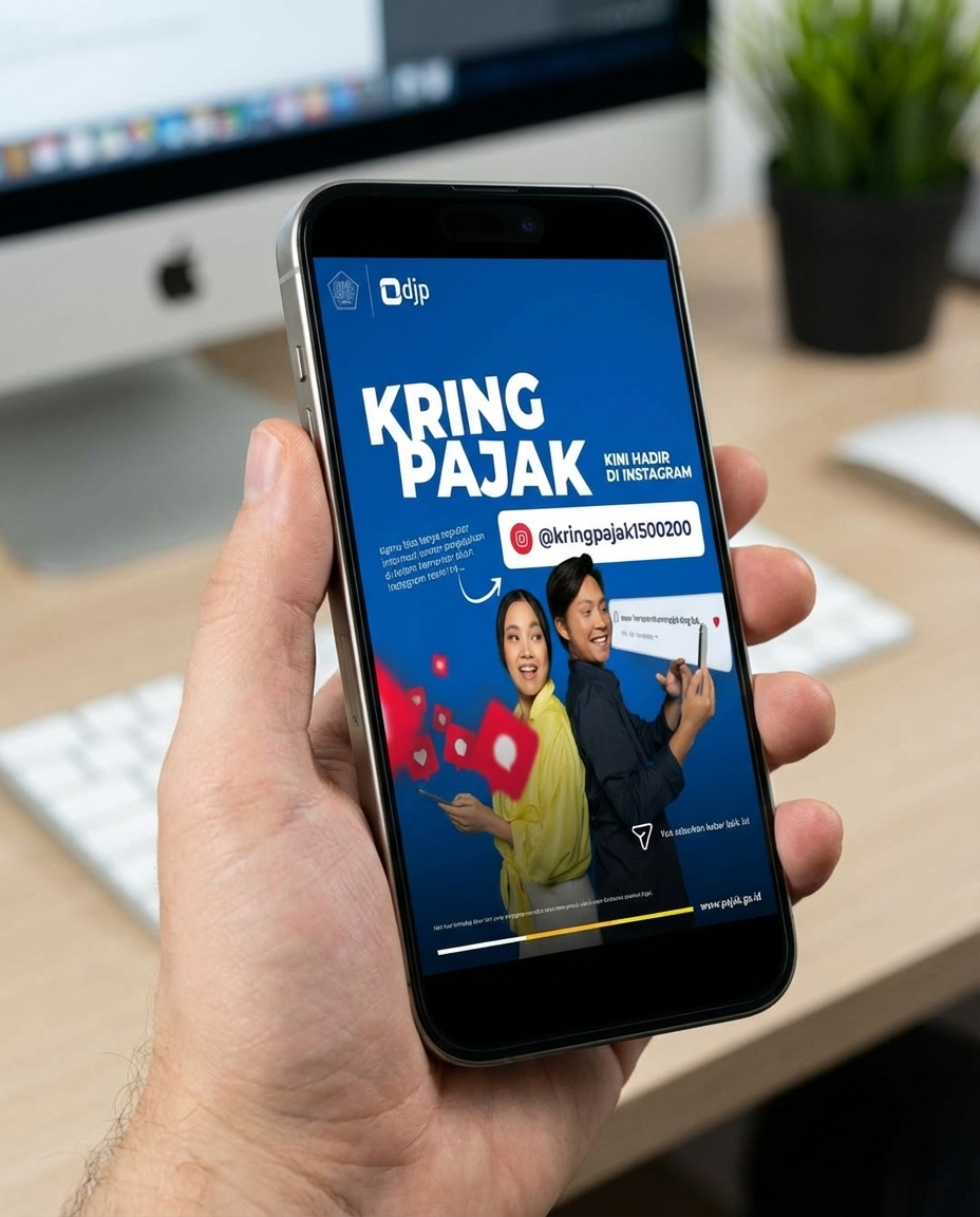 Kring Pajak Kini Hadir di Instagram, Permudah Akses Informasi Perpajakan