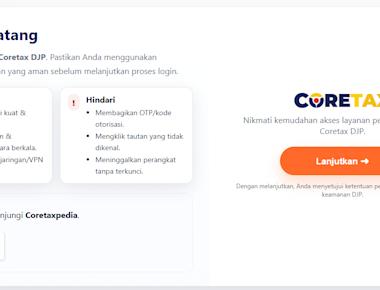 Cara Ubah Email, No. HP, dan Reset Password Coretax