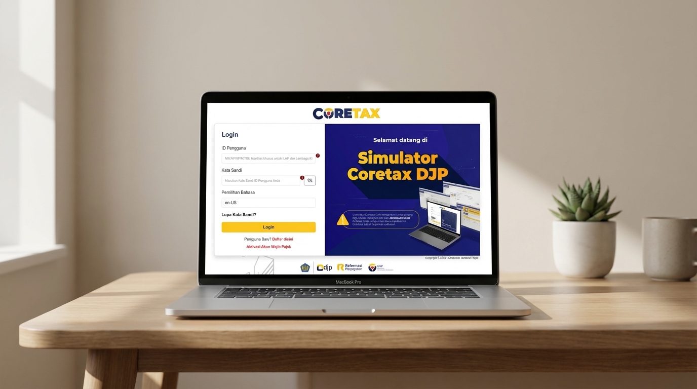 DJP Sediakan Simulator Coretax untuk Edukasi Pelaporan SPT Tahunan Tanpa Registrasi