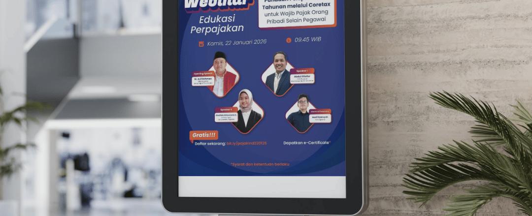 PajakInd Gelar Webinar Panduan Lapor SPT Tahunan via Coretax untuk Freelancer, Pengusaha, dan Profesi Lainnya yang Bukan Pegawai