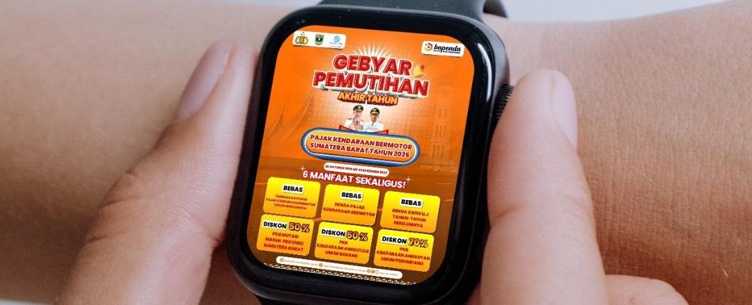 Gebyar Pemutihan Pajak Kendaraan Sumbar Berakhir 30 Desember 2025