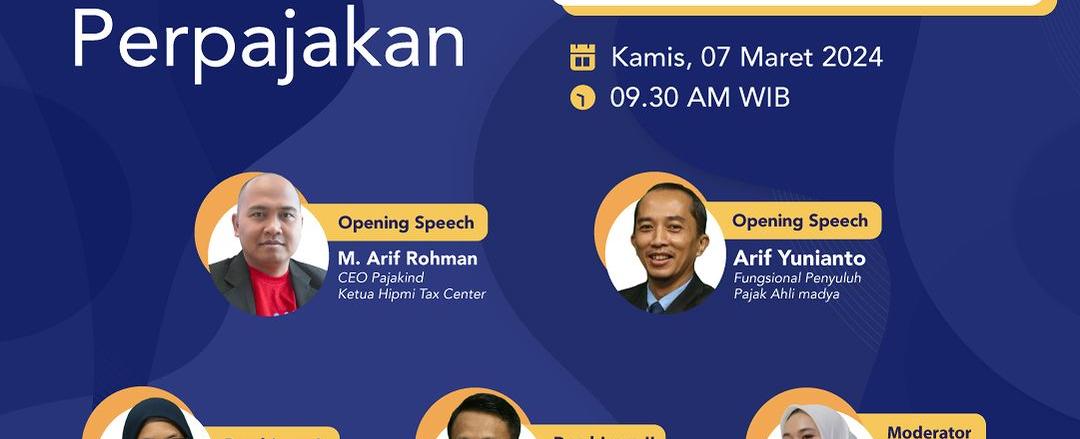 Webinar GRATIS Bersama DJP: Membahas PMK Nomor 164 Tahun 2023