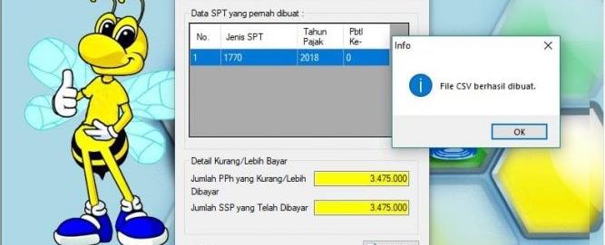 SPT Tahunan PPh Orang Pribadi (PPh OP) 1770