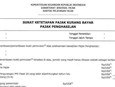 Pengurangan atau Penghapusan Sanksi Administrasi atas Surat Ketetapan Pajak dan Surat Tagihan Pajak