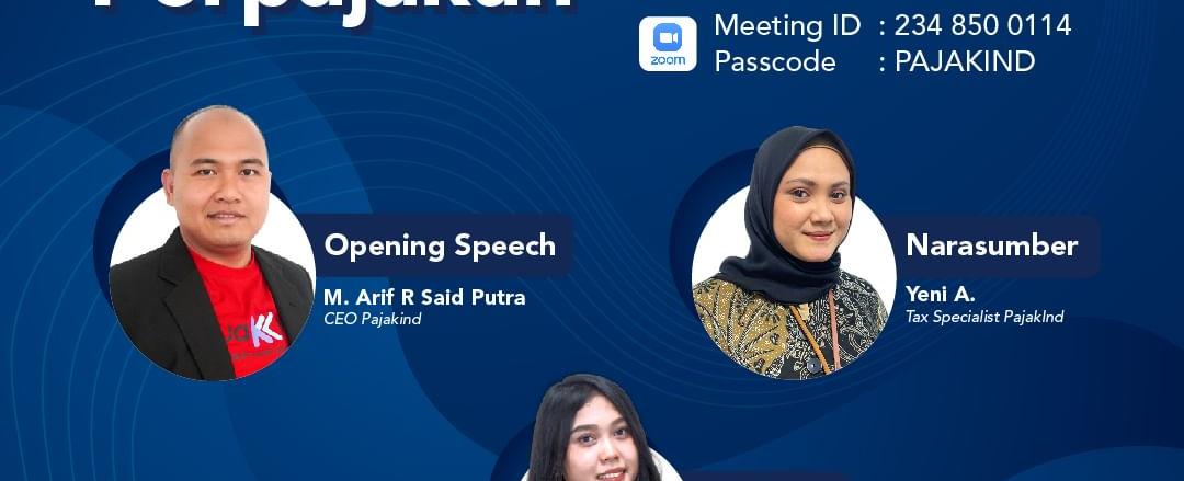 Webinar GRATIS Mengenal Kewajiban Perpajakan & Sanksi Administrasinya