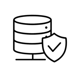 Ícono del servicio: Gestión segura de datos