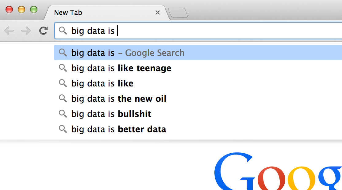 Big Data - Power in Numbers?