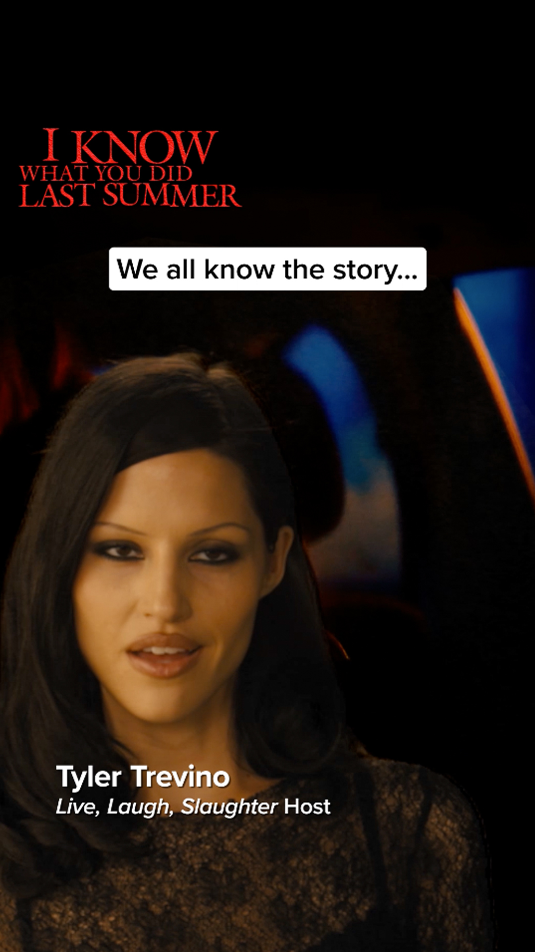 I KNOW WHAT YOU DID LAST SUMMER