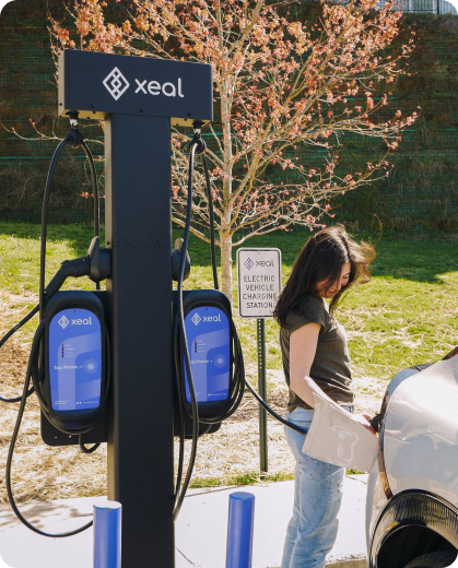 person using xeal