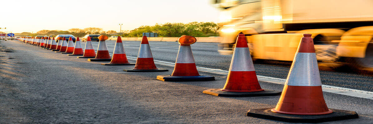 road cones